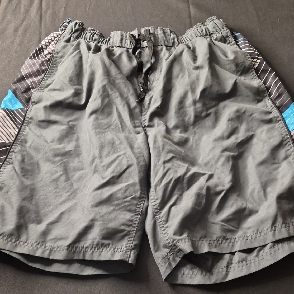 Kanu Surf Men's Swim Trunks - Gray and Blue